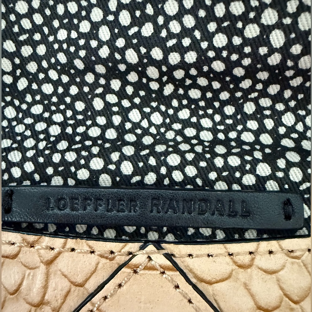 Loeffler Randall Python Print Envelope Clutch - image 3